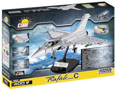 KLOCKI COBI ARMED FORCES 5802 MYŚLIWIEC RAFALE C 400 KL.